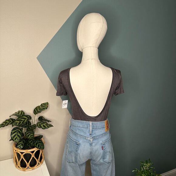 PST Los Angeles “Addicted to Love” Graphic Bodysuit Retro Scoop Neck Tee Small - Picture 5 of 13